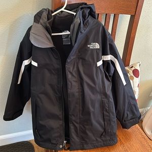 North Face boys coat, practically brand new